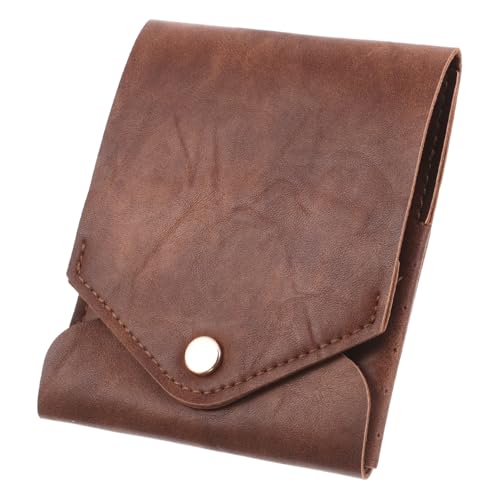 POPETPOP Multifunktionale Schlanke Geldbörse aus PU Kompakter Kartenhalter für Damen und Herren Minimalistisches Design für Reisen Alltag und Vielseitige Nutzung von POPETPOP