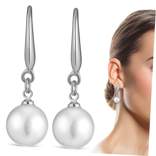 POPETPOP Perlenohrringe Damen Hängend Dangle Ohrschmuck für Hochzeit Party Klassisch Weiblich von POPETPOP
