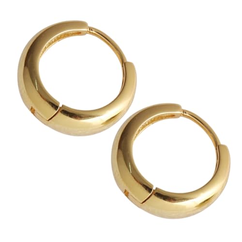 POPETPOP Retro Creolen Ohrringe Damen Goldfarben Vintage Runde Tropfen Hängend Modisch Leicht Elegant Für Alltag Festival Schmuck von POPETPOP