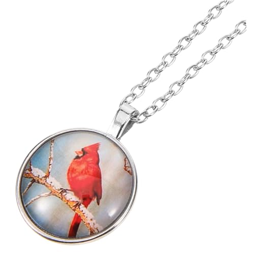 POPETPOP Retro Halskette Damen mit Langlebigem Legierungsanhänger Modischer Vogel Anhänger Vielseitiger Schmuck für Frauen Perfektes Accessoire für Winter Outfits und Geschenkideen von POPETPOP