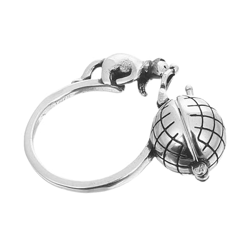 POPETPOP Retro-katzenring: Aromatherapie-fingerringe, Mini-medaillon, Diffusor Für Ätherische Öle, Schmuck Für Frauen Und Männer, Aromatherapie-diffusoren von POPETPOP