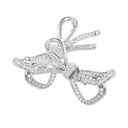 POPETPOP Rhinestone Schuhclips Schleifenform Abnehmbar Eleganter Schuhschmuck für Hochzeit High Heels Pumps Flats Sandalen Dekoration Komfortabel und Vielseitig von POPETPOP