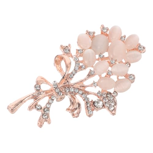 POPETPOP Rosenbrosche aus Langlebiger Zinklegierung Anstecknadel für Damen Dekoratives Accessoire für Strickjacke Mantel Pullover und Hut Vielseitiger Schmuck für Alltag und Festlichkeiten von POPETPOP