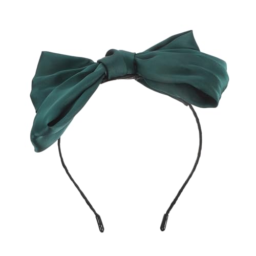 POPETPOP Satin Knot Hairband mit Großem Schleifen Design Doppellagiges Haarband für Damen und Mädchen Haarschleife im Vintage Stil Dekoratives Einfach Kombinierbares Haaraccessoire POPETPOP Satin Knot Hairband mit Großem Schleifen Design Doppellagiges Haarband für Damen und Mädchen Haarschleife im Vintage Stil Dekoratives Einfach Kombinierbares Haaraccessoire von POPETPOP