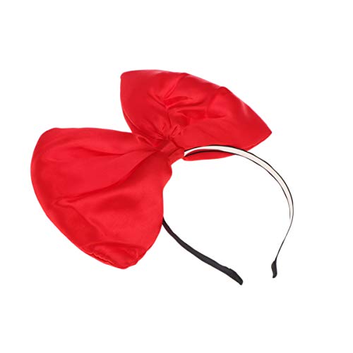 POPETPOP Erdbeer-Haarspangen Schleife Stirnband Kinderkostüme Bogen rotes Tiara Haarbänder Bowknot-Haarband Boeknot-Kopfschmuck Halloween Kopfbedeckung Krawatte Zubehör Damen Haarschmuck von POPETPOP