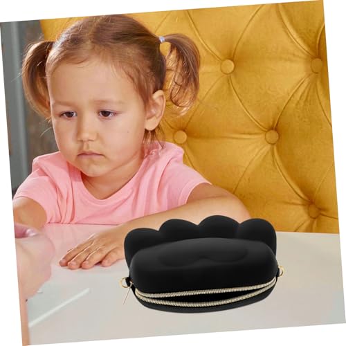 POPETPOP Silikon Münzbörse Katze Pfote Kleingeldbörse Handtasche Tragbar Damen Komfortabel Schulter und Handtasche Modisch Kreatives Design Spaß Accessoire Erwachsene von POPETPOP