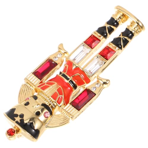 POPETPOP Soldat Brosche Metall Anstecknadel Dekorativ Festlich Rote Lapel Pin Für Damen Kleidung Schmuck von POPETPOP