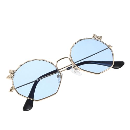 POPETPOP Sonnenbrille Mädchen UV Schutz Leicht PC Material Party Brille Design Niedlich und Robust Für Outdoor Aktivitäten von POPETPOP