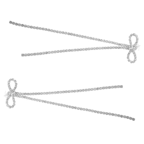 POPETPOP Sparkly Quasten Ohrringe Damen mit Schimmernden Strasssteinen Leichte Komfortable Ohrhänger für Western und Boho Look Modischer Schmuck für Besondere Anlässe und Alltag von POPETPOP