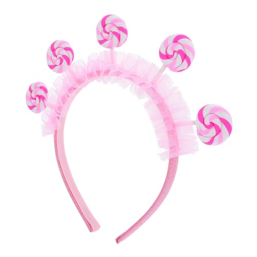 POPETPOP Stirnband Für Kleinkinder Haarschmuck Mit Süßigkeiten-motiven Verspieltes Mädchen-accessoire Kopfbedeckung Für Geburtstagsfeiern Und Partys von POPETPOP