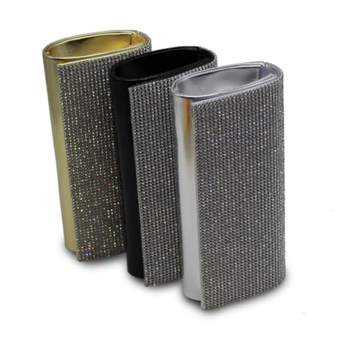 POPETPOP Strass Abendtasche Damen Glitzer Clutch Elegant PU Handtasche mit Diamantverzierung für Hochzeit Party Bankett Abendveranstaltung Gold von POPETPOP