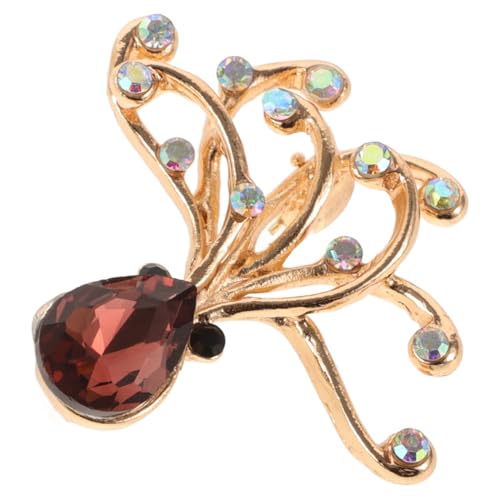 POPETPOP Strass Brosche Damen Tier Anstecknadel für Halloween Party Hochzeit Mode Schmuck Accessoire Kleidung Verzierung von POPETPOP