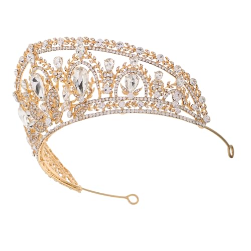 POPETPOP Strass-tiara Für Damen Hochzeit Geburtstag Strass-stirnband Prinzessin Braut-kostüm-krone Haar-accessoires Mit Glitzer Für Party Prom Pageant POPETPOP Strass-tiara Für Damen Hochzeit Geburtstag Strass-stirnband Prinzessin Braut-kostüm-krone Haar-accessoires Mit Glitzer Für Party Prom Pageant von POPETPOP
