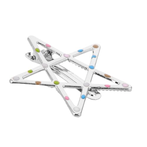 POPETPOP Süße Stern Haarspangen aus Metall Bunte Snap Hair Clips für Frauen und Kleinkinder Minimalistisches Design für Stirn und Seitenscheitel Langlebige Haarschmuck Accessoires POPETPOP Süße Stern Haarspangen aus Metall Bunte Snap Hair Clips für Frauen und Kleinkinder Minimalistisches Design für Stirn und Seitenscheitel Langlebige Haarschmuck Accessoires von POPETPOP