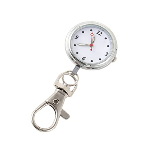 POPETPOP Taschenuhr Quarzuhr Schlüsselanhänger Zeiger Leuchtend Uhr Arzt Fob Uhr Stil 4 Vintage Uhr Geschenk für Ärzte Krankenschwestern Sanitäter Krankenpfleger Kinder Ältere von POPETPOP