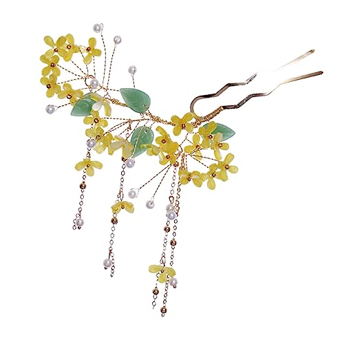POPETPOP Tassel Flower Haarnadel Für Frauen Chinesische Haarschmuck Accessoires Mit Eleganten Fransen Für Hochzeiten Partys Und Alltag Vintage Haarschmuck Für Stilvolle Frisuren POPETPOP Tassel Flower Haarnadel Für Frauen Chinesische Haarschmuck Accessoires Mit Eleganten Fransen Für Hochzeiten Partys Und Alltag Vintage Haarschmuck Für Stilvolle Frisuren von POPETPOP