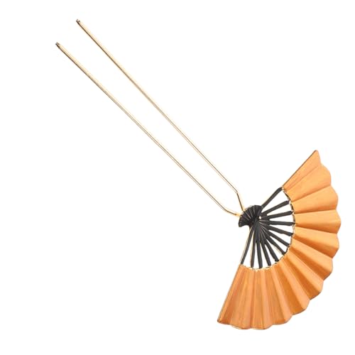 POPETPOP Traditionelle Chinesische Haarnadel Goldener Fächer Haarschmuck Hanfu Accessoire für Damen Hochzeitsfeier Braut Vintage Haarnadel mit Sicherem und Feiner Verarbeitung POPETPOP Traditionelle Chinesische Haarnadel Goldener Fächer Haarschmuck Hanfu Accessoire für Damen Hochzeitsfeier Braut Vintage Haarnadel mit Sicherem und Feiner Verarbeitung von POPETPOP