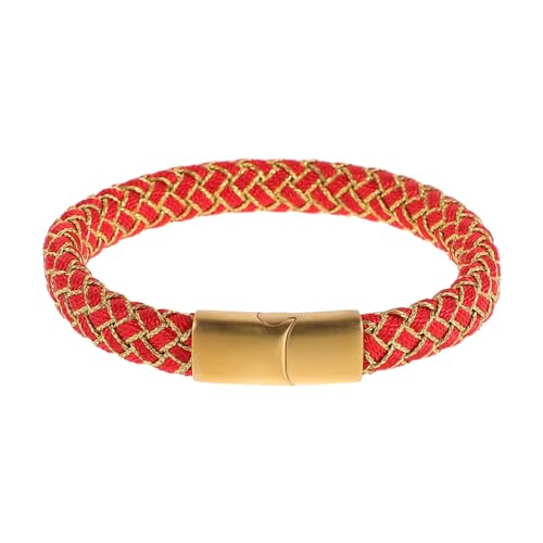 POPETPOP Tragekomfortables Modisches Damen Armband aus Robustem Faden Seil Verschleißfestes Glücksarmband mit Leichtem Design Handgefertigt als Stilvolle Handgelenksdekoration von POPETPOP