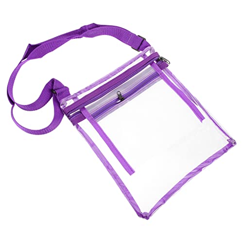 POPETPOP Transparente Kupplung Klarer Tasche kleine durchsichtige geldbörse Make-up-Tasche klar klare Geldbörse Klare Geldbeutelspeicherbeutel Ereignisklinische Geldbörse Polyester Violett POPETPOP Transparente Kupplung Klarer Tasche kleine durchsichtige geldbörse Make-up-Tasche klar klare Geldbörse Klare Geldbeutelspeicherbeutel Ereignisklinische Geldbörse Polyester Violett von POPETPOP
