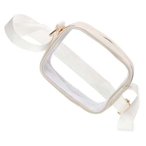 POPETPOP Transparente Umhängetasche Klein Verstellbar Leicht Sportevent Tasche Durchsichtig Praktisch von POPETPOP