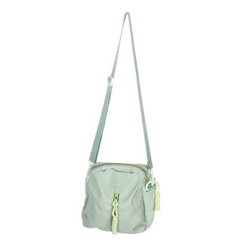 POPETPOP Transparente Umhängetasche Leicht und Faltbar Multifunktionale Crossbody Bag als Schultertasche Geldbörse Konzertrucksack für Damen Herren Reisen Modisch Grün von POPETPOP