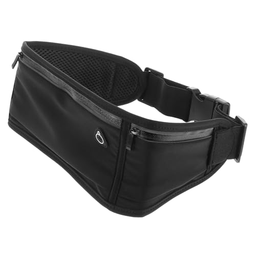 POPETPOP Verstellbare Bauchtasche Gürteltasche Für Damen Und Herren Workout-Tasche Mit Multi-Taschen-Design Hüfttasche Aus Strapazierfähigem TPU Für Outdoor Und Reisen von POPETPOP