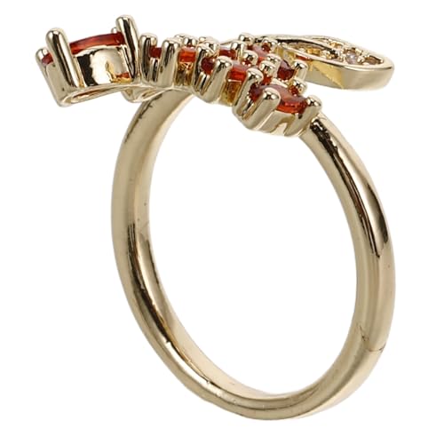 POPETPOP Verstellbarer Geometrischer Ring Blumenmotiv Minimalistisches Design Details Vielseitiger Schmuck für Damen Modischer Eleganter Fingerring von POPETPOP