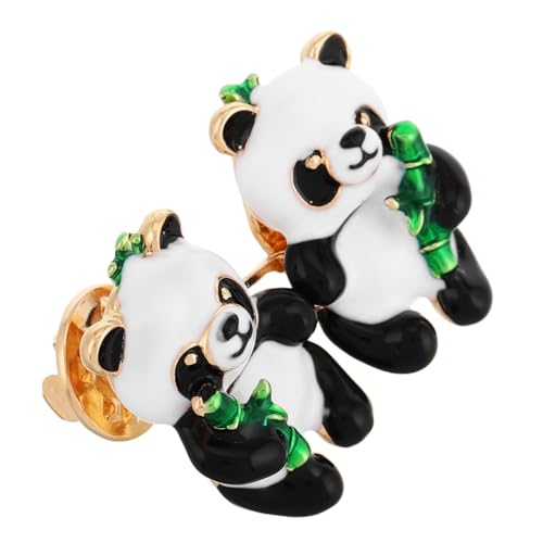 POPETPOP Verstellbarer Jeans Taillenspanner mit Abnehmbarem Panda Broschen Design kein Nähen Vielseitig Einsetzbar Sicherer Halt für Hosenknöpfe Praktisches Größenanpassungs Tool für Damen von POPETPOP