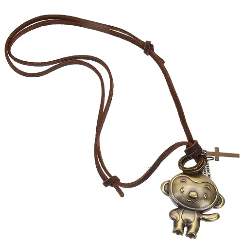 POPETPOP Vintage Affen Anhänger Damen Pullover Kette Kreativ Modisch Alltag Party Schmuck von POPETPOP