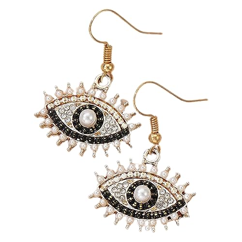 POPETPOP Vintage Boho Evil Eye Ohrringe Damen mit Funkelnden Strasssteinen Retro Hängeohrringe im Bohemian Stil für Partys Halloween und Alltag Modischer Modeschmuck für Frauen POPETPOP Vintage Boho Evil Eye Ohrringe Damen mit Funkelnden Strasssteinen Retro Hängeohrringe im Bohemian Stil für Partys Halloween und Alltag Modischer Modeschmuck für Frauen von POPETPOP