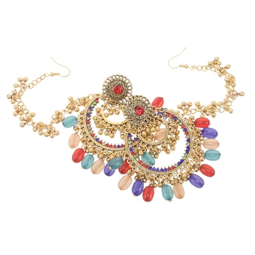 POPETPOP Vintage Boho Ohrringe Damen Bunte Ethnische Glocken Ohrhänger Aus Zinklegierung Retro Stil Langlebig Glänzend Für Partys Festivals von POPETPOP