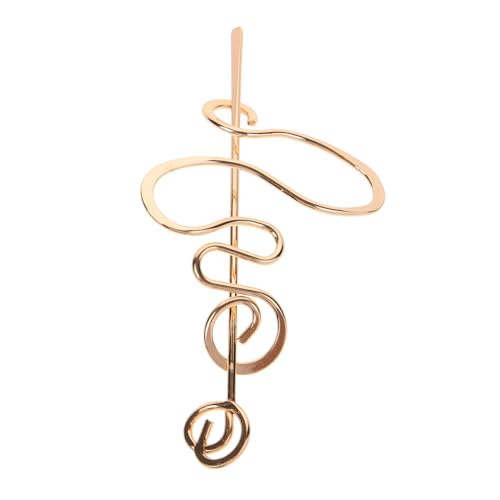 POPETPOP Vintage Haarnadel aus Metall Große Unregelmäßige Gewundene Haarklammer Dekorativer Chinesischer Haarstab im Retro Stil Haarschmuck Accessoire für Damen für Hochzeiten und Cosplay von POPETPOP