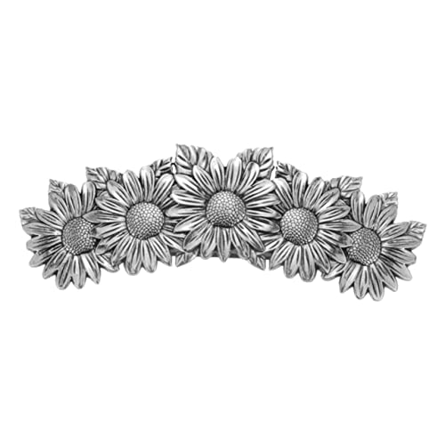 POPETPOP Vintage Gänseblümchen Haarspange Keltische Blumen Haarspangen Sonnenblumen-haarspangen Metall Temperament Haarspange Haarspangen Für Die Blumen Kopfbedeckung Legierung Mädchen von POPETPOP