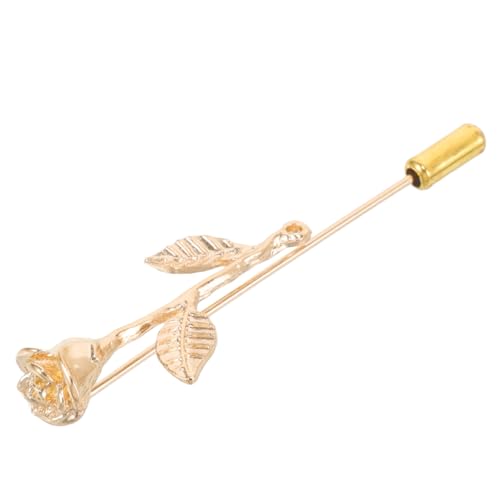 POPETPOP Vintage Herren Anstecknadel aus Zinklegierung Reversbrosche für Hemdkragen Schmuckbrosche für Anzug und Krawattennadeln Stilvolles Accessoire für Männer von POPETPOP