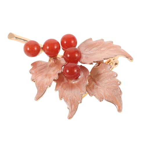 POPETPOP Vintage Maple Leaf Brosche aus Zinklegierung Modebrosche für Frauen Langlebig Verblassungsbeständig Vielseitig Kombinierbar zu Weihnachten Muttertag und Hochzeit Einzigartiges von POPETPOP