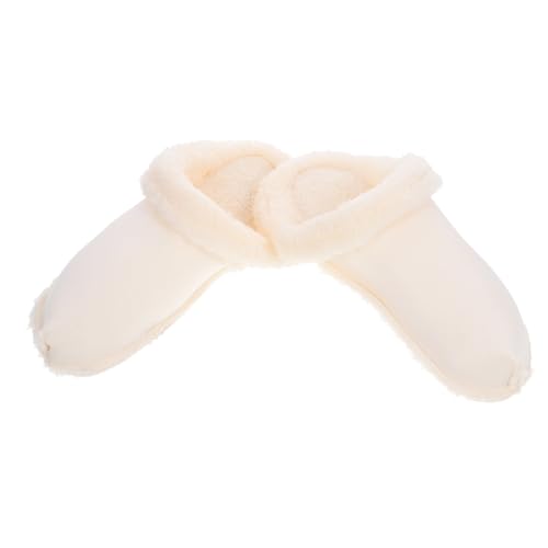 POPETPOP Warme Weiche Clogs Innensohlen aus Dickem Flauschigem Baumwollfutter Abnehmbar und Langlebig für Damen und Herren Bequeme Winter Hausschuhe für Lochschuhe und Pantoffeln von POPETPOP