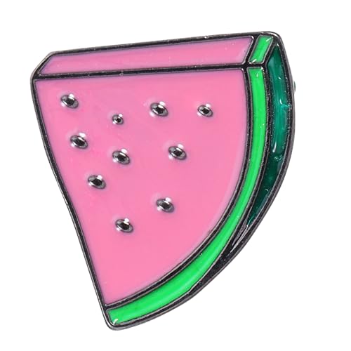 POPETPOP Wassermelonen Brosche Legiertem Material Niedliche Cartoon-anstecknadel Für Kleidung Und Taschen Trendiges Sommer-accessoire Für Damen Und Jungen POPETPOP Wassermelonen Brosche Legiertem Material Niedliche Cartoon-anstecknadel Für Kleidung Und Taschen Trendiges Sommer-accessoire Für Damen Und Jungen von POPETPOP