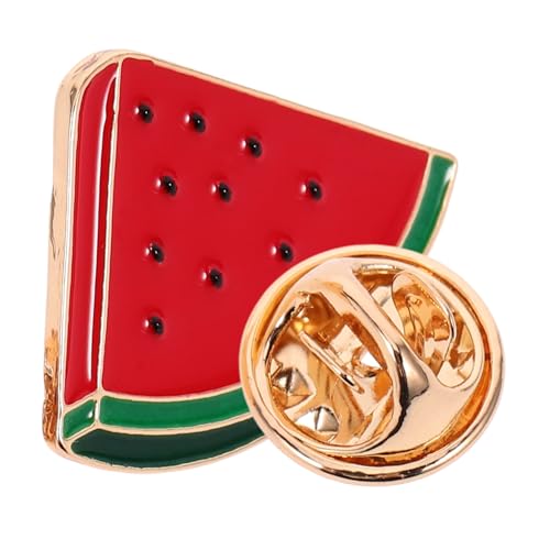 POPETPOP Wassermelonen Brosche aus Leichtem Material Modische Anstecknadel für Kleidung Damen Party Schmuck Geschenkidee für Freunde und Familie von POPETPOP