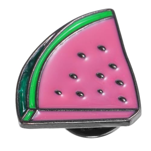 POPETPOP Wassermelonen Brosche Aus Legierung Niedliche Anstecknadel Für Kleidung Und Taschen Cartoon Frucht Schmuck Für Rucksäcke Für Obstliebhaber POPETPOP Wassermelonen Brosche Aus Legierung Niedliche Anstecknadel Für Kleidung Und Taschen Cartoon Frucht Schmuck Für Rucksäcke Für Obstliebhaber von POPETPOP