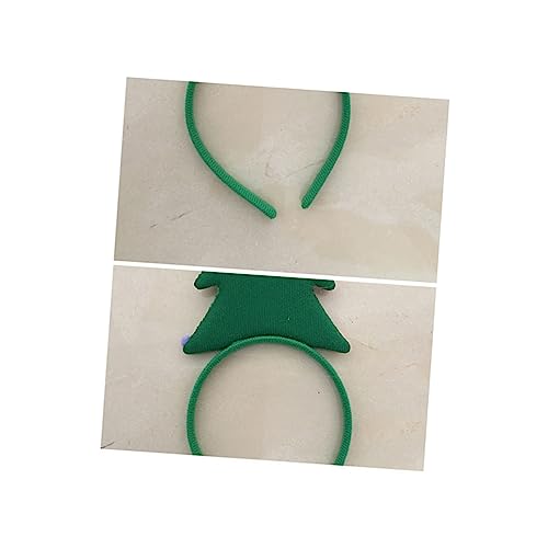 POPETPOP Weihnachts-haarschmuck Weihnachtsbaum-stirnband Modische Stirnbänder Weihnachtskopfbedeckungen Für Frauen Weihnachtshaarband Für Frauen Grünes Stirnband Niedlich Kleidung von POPETPOP