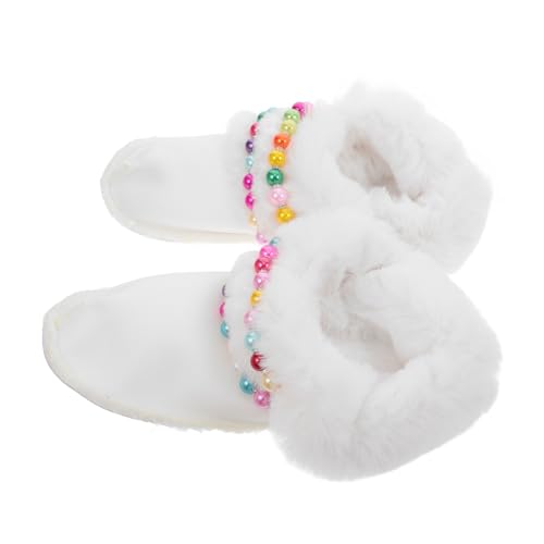 POPETPOP Winterliche Warme Hausschuhe Einlegesohlen Baumwoll Futter Weiche Langlebige Isolierende Schuh Einlagen für Damen und Herren Abnehmbare Waschbare Innenfütterung von POPETPOP