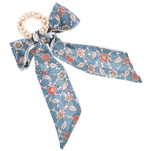 POPETPOP Stirnband Haarschmuck Haarbänder für Frauen Retro-Haargummi blaues haarband bowknot haarband Haargummi für Mädchen Pferdeschwanzhalter Jahrgang Haarseil Stoff Fräulein von POPETPOP