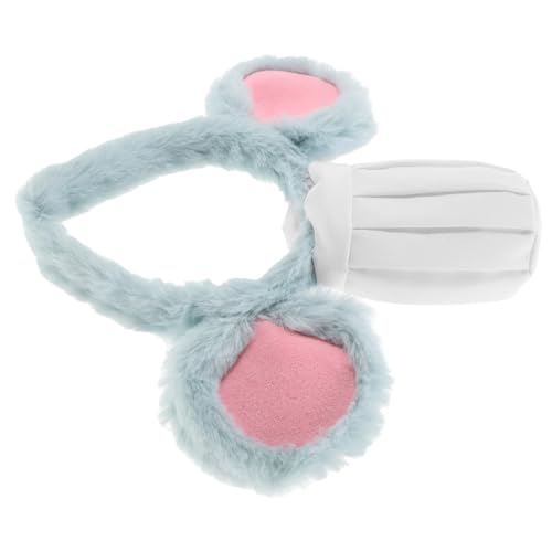 POPETPOP Maus Chef Kostüm Stirnband Mit Ohrdesign Für Erwachsene Party Kopfbedeckung Cosplay Zubehör Weich Und Langlebig von POPETPOP