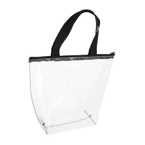 transparente Reißverschlusstasche durchsichtige Kosmetiktasche reisewaschbeutel Beauty-Organizer-Tasche Reise-Kosmetiktasche Reise-Waschbeutel Schminktasche mit Reißverschluss Frau von POPETPOP