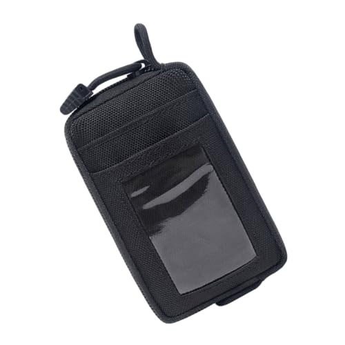 POPETPOP wasserdichte Tragbare Nylon Hüfttasche für Männer Leichter Bauchgürtel Organizer mit Mehreren Fächern für Karten Münzen und Schlüssel Vielseitige Outdoor Tasche von POPETPOP