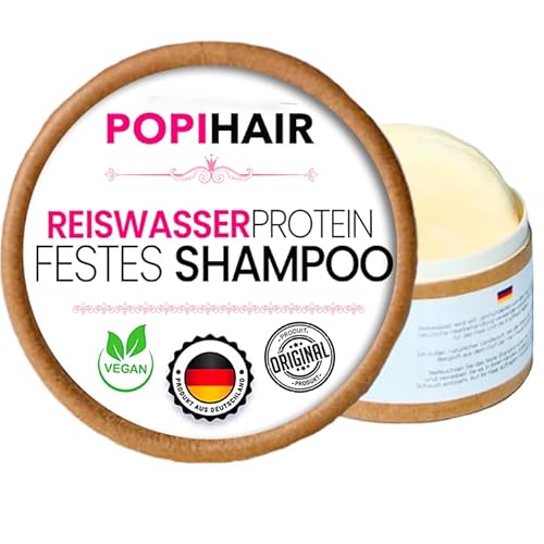 Festes Shampoo für Damen | Tiefenreinigungsshampoo für trockene Kopfhaut, fettiges & geschädigtes Haar | Haarshampoo, Locken & Volumen Shampoo, Haarseife, Haarkur, Anti Schuppen, Haarpflege, 50g Festes Shampoo für Damen | Tiefenreinigungsshampoo für trockene Kopfhaut, fettiges & geschädigtes Haar | Haarshampoo, Locken & Volumen Shampoo, Haarseife, Haarkur, Anti Schuppen, Haarpflege, 50g von POPIHAIR