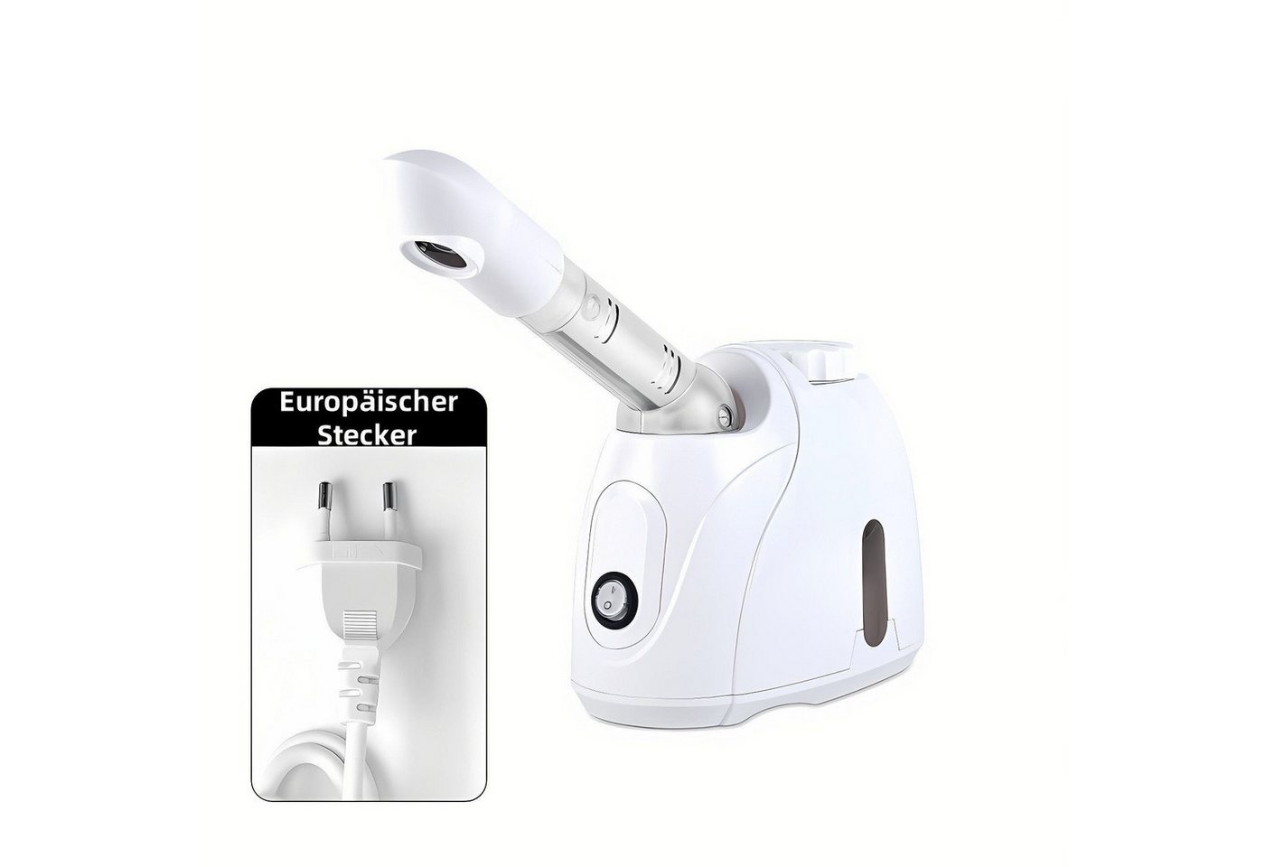 POPOLIC Gesichtssauna Thermalzerstäuber Nebel Feuchtigkeitsspendend SPA Hautpflege, Gesichtssauna Thermalzerstäuber, Tiefenreinigung und Feuchtigkeitsversorgung, 1-tlg., für Home Spa, Beauty Hydration von POPOLIC