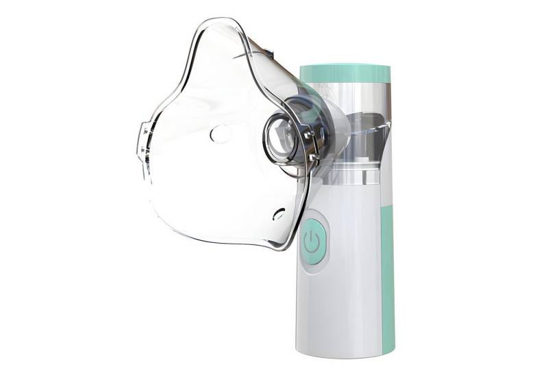 POPOLIC Inhalator Mini-Inhalator,Handgehaltener Mesh-Inhalator,automatische Inhalatoren, für Erwachsene und Kinder, Mini-Ultraschall-Luftbefeuchter für zu Hause und unterwegs, Mesh-Inhalatoren mit Masken und Mundstücken, geräuscharmes Verneblergerät mit hervorragender Geschwindigkeit (grün) von POPOLIC
