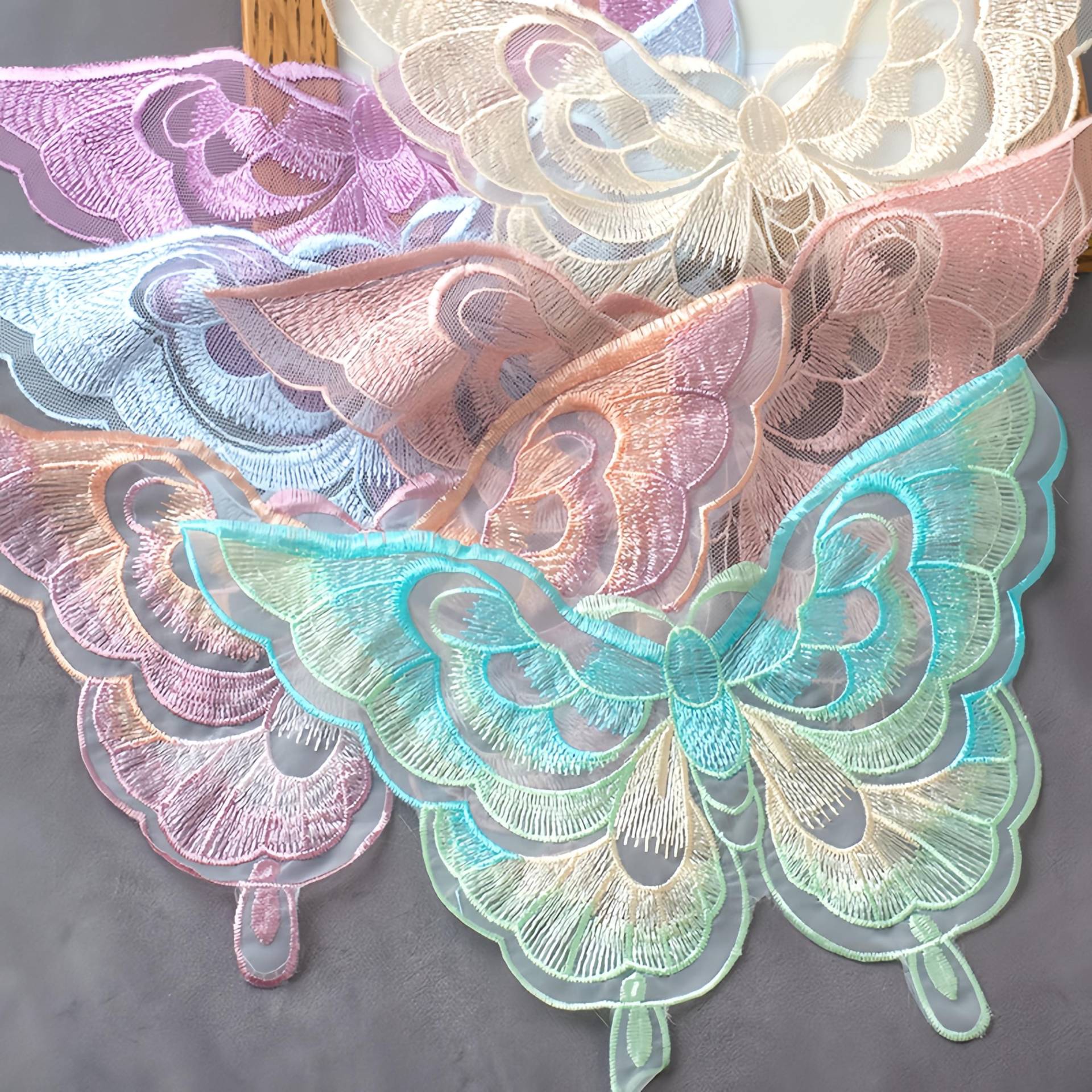 1 Stk Schmetterling Gestickte Spitze Applikationen, , Für Hochzeitsbedarf, Geburtstag Aufnäher, Festivals Lieferungen | 186-146 1 Stk Schmetterling Gestickte Spitze Applikationen, , Für Hochzeitsbedarf, Geburtstag Aufnäher, Festivals Lieferungen | 186-146 von POPOLace