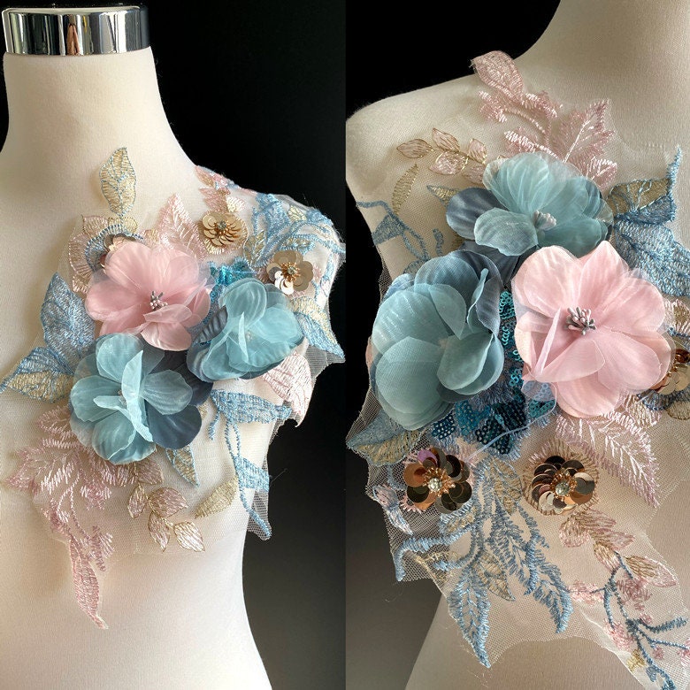 1 Stück Applikationen, Gestickte Blumen Zum Aufnähen, Blumen, Aufnäher Für Hochzeitszubehör, Braut Haar Blume, Kopfschmuck | 247-192 1 Stück Applikationen, Gestickte Blumen Zum Aufnähen, Blumen, Aufnäher Für Hochzeitszubehör, Braut Haar Blume, Kopfschmuck | 247-192 von POPOLace
